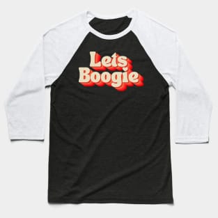 Let's Boogie! (Reds) Baseball T-Shirt